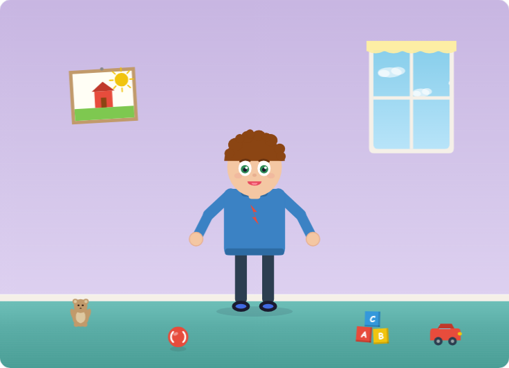 Interactive body explorer — tap on different body parts to learn how cerebral palsy can affect them